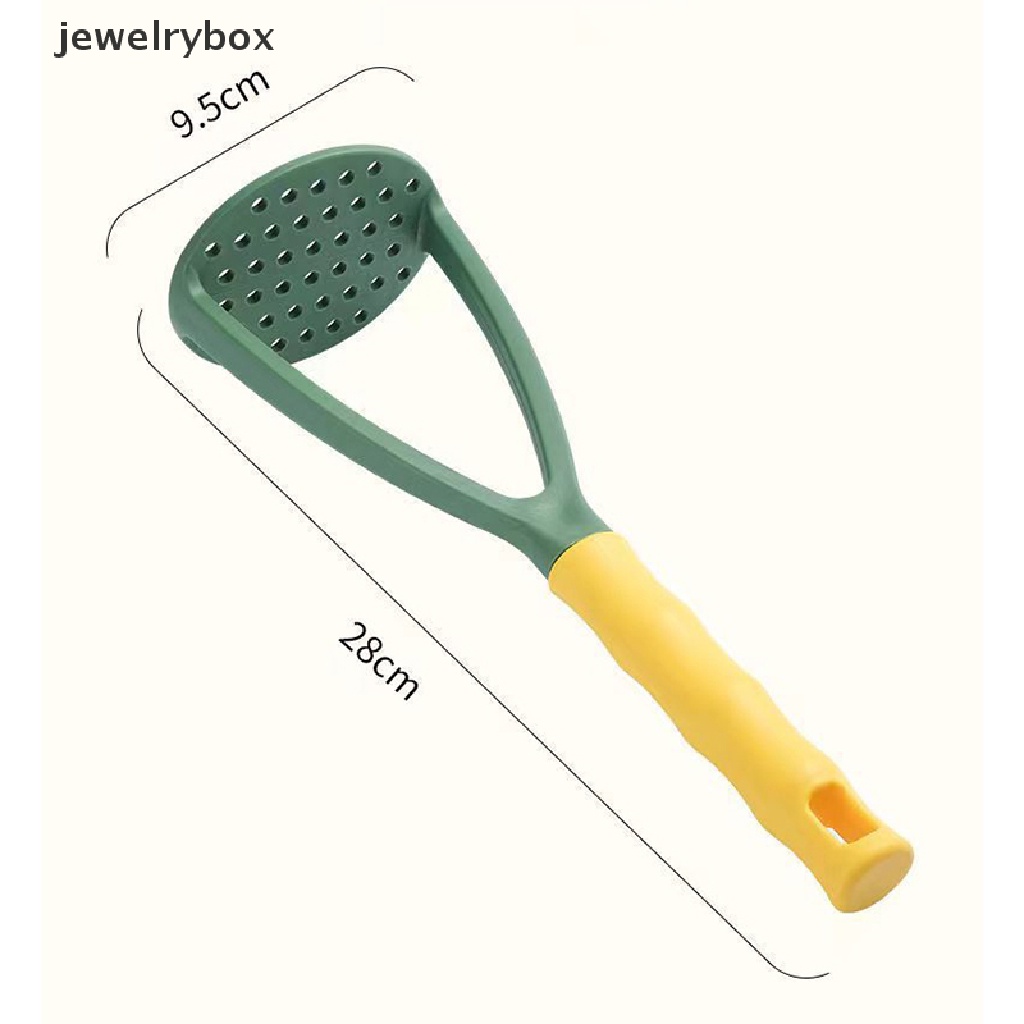 [jewelrybox] 1pc PP Pressed Potato Masher Ricer Puree Juice Maker Pendorong Kentang Tumbuk Halus Penghancur Kentang Alat Buah Perlengkapan Dapur Butik