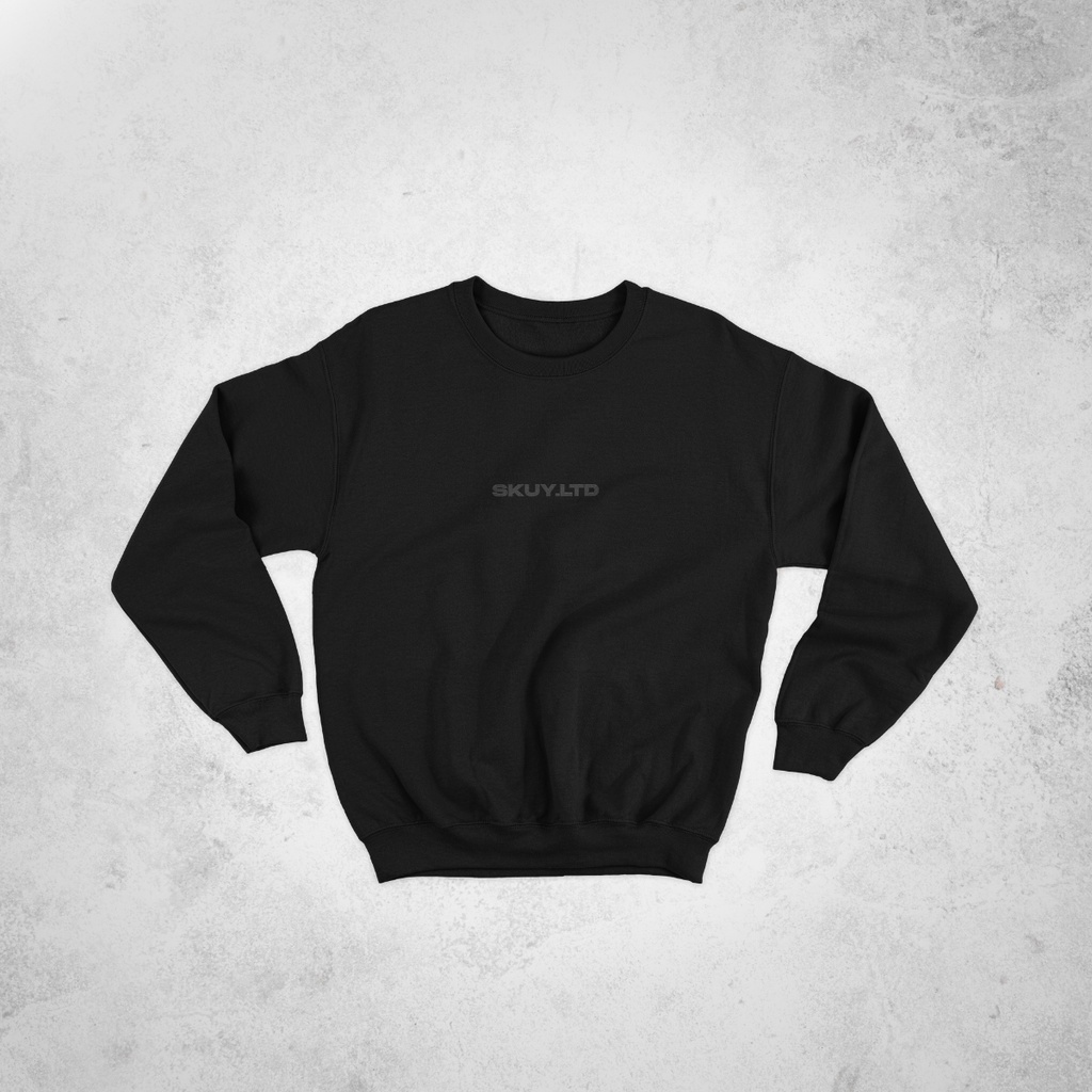 Crewneck Skuy Hitam | Article Vol VI