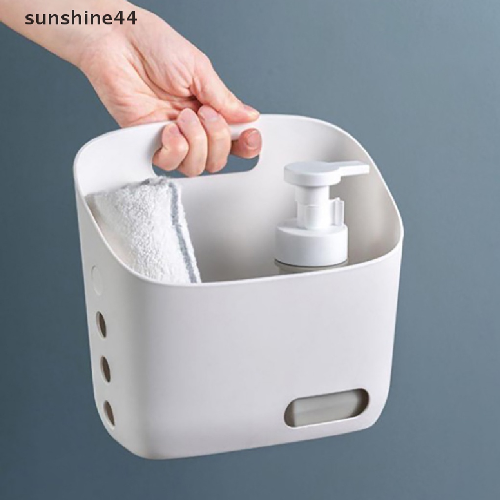 Sunshine Keranjang Gantung Serbaguna Kitchen Drain Drawer Organizers Wall Storage Box ID