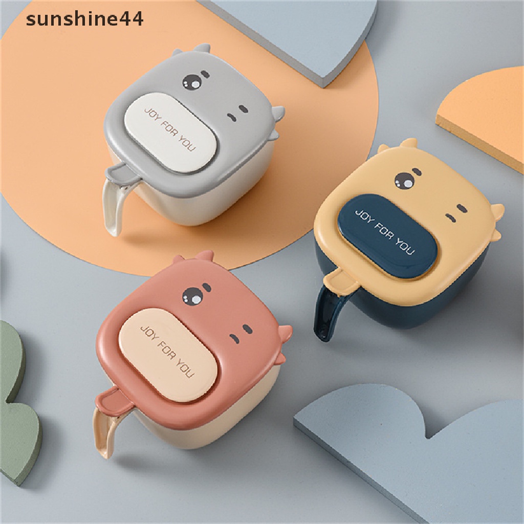 Sunshine Seasoning BoxProof And Insect-Proof Salt Jar Wadah Case Dengan Sendok ID