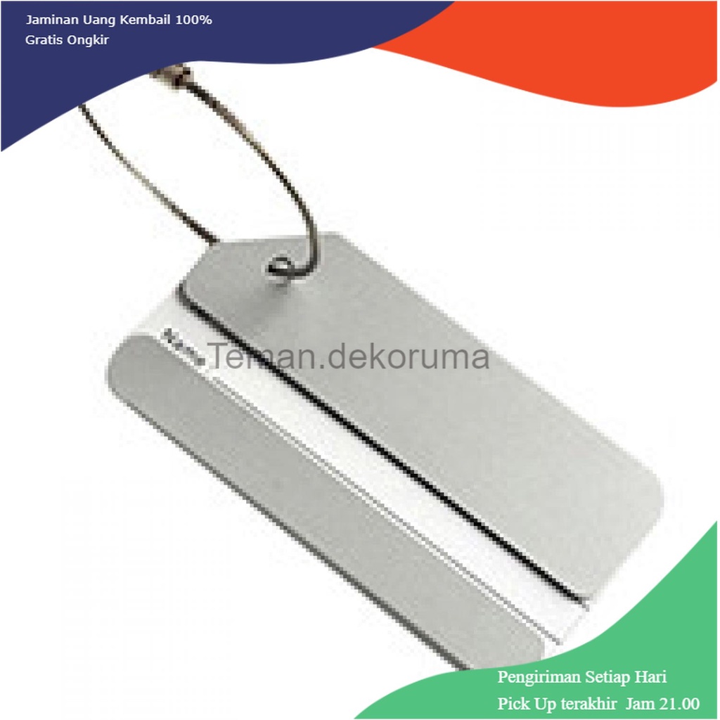 TD - ART HEBA Name Tag Tas &amp; Koper Aluminium - 608