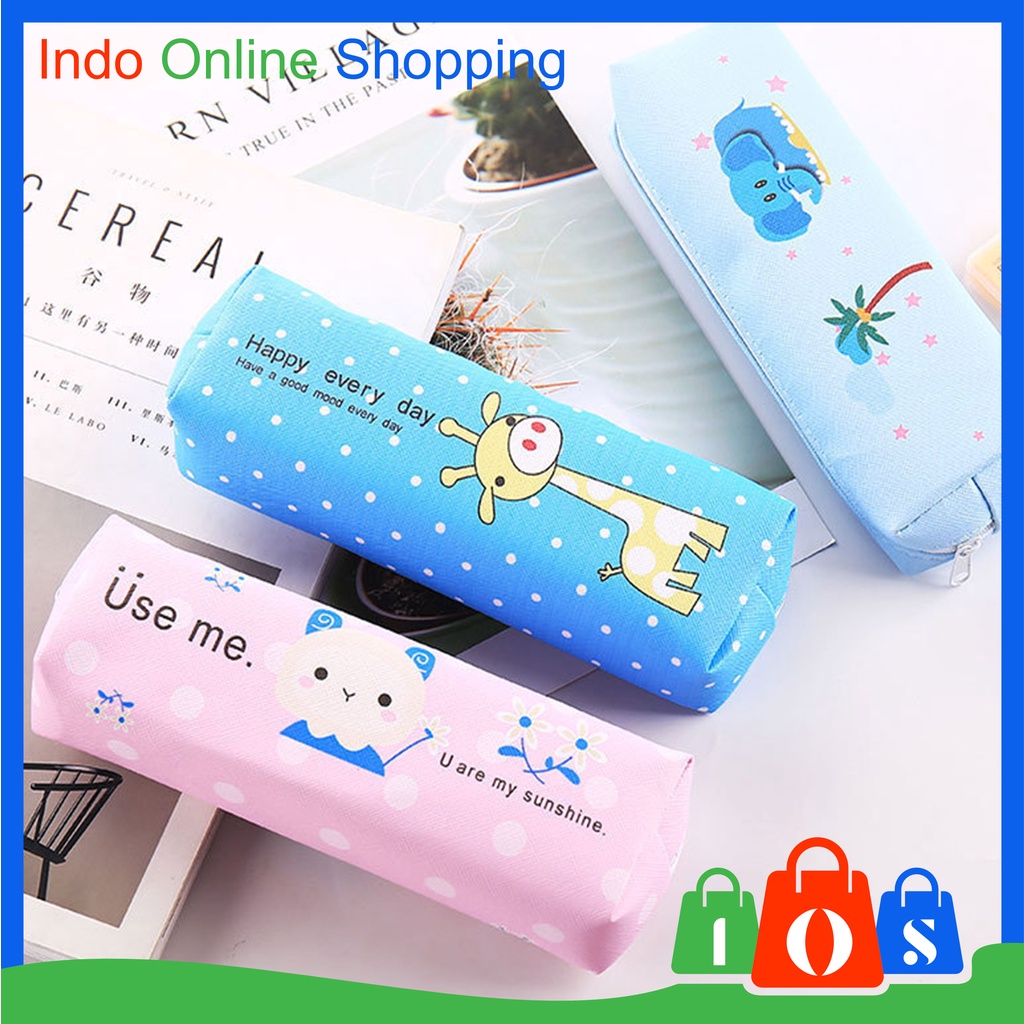 

Tempat Alat Tulis Motif Animal Bahan PU Fashion Korea Tas Pensil Import COD σ 300