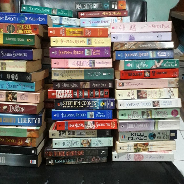 HSD- Novel Import Bahasa Inggris Bekas Random TERBARU