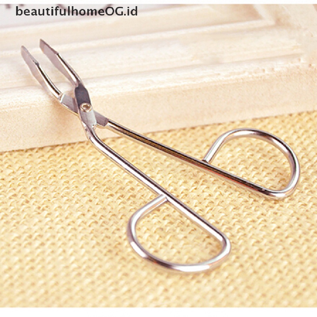 // Lebaran// New Pinset Alis Stainless Steel Facial Trimming Tweezer Makeup Beauty **