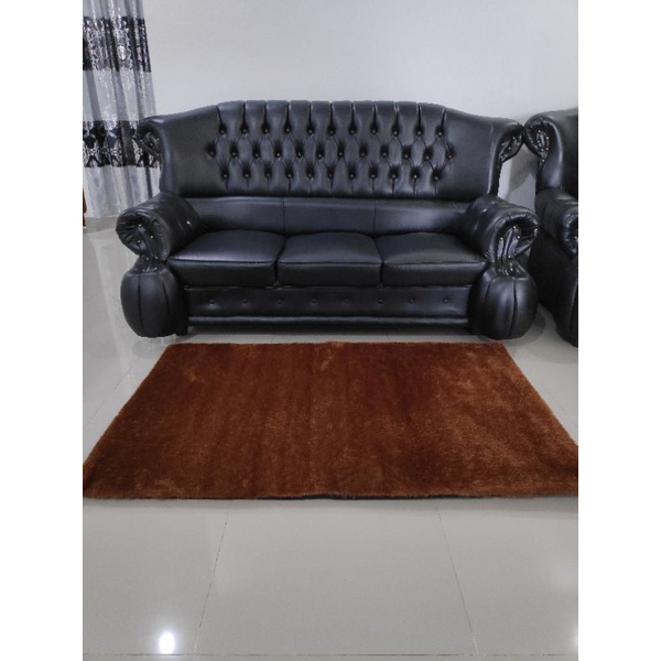 PROMO!!! Karpet Bulu Rasfur tebal 5cm uk. 160x100cm busa HDP