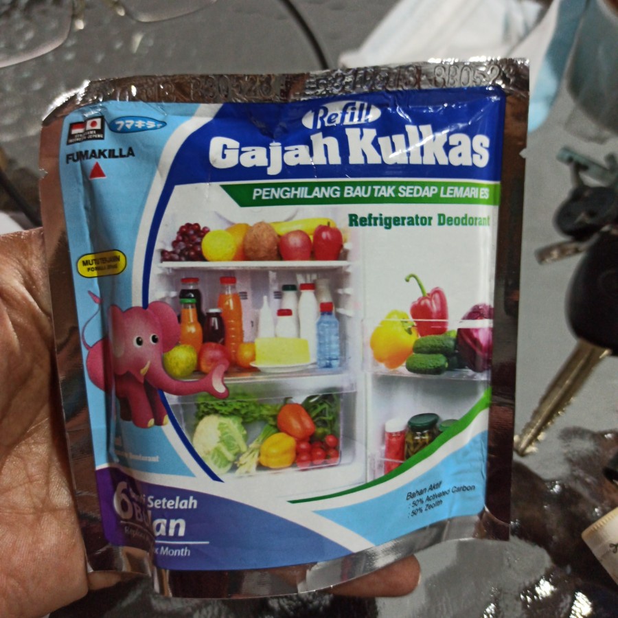 Gajah Kulkas Refrigerator Deodorant Penghilang Bau Lemari Es Gajah Menghilangkan Bau Kulkas Lemari Es Anti Bau Kulkas Lemari Es Penetral Bau Kulkas Lemari Es Refrigerator Menetralkan Bau Lemari Es