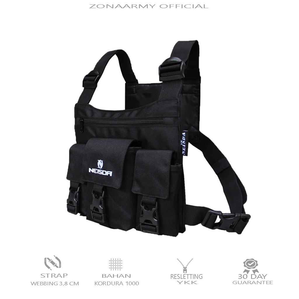 Neisda - Chestbag Tas Dada Series Black fire