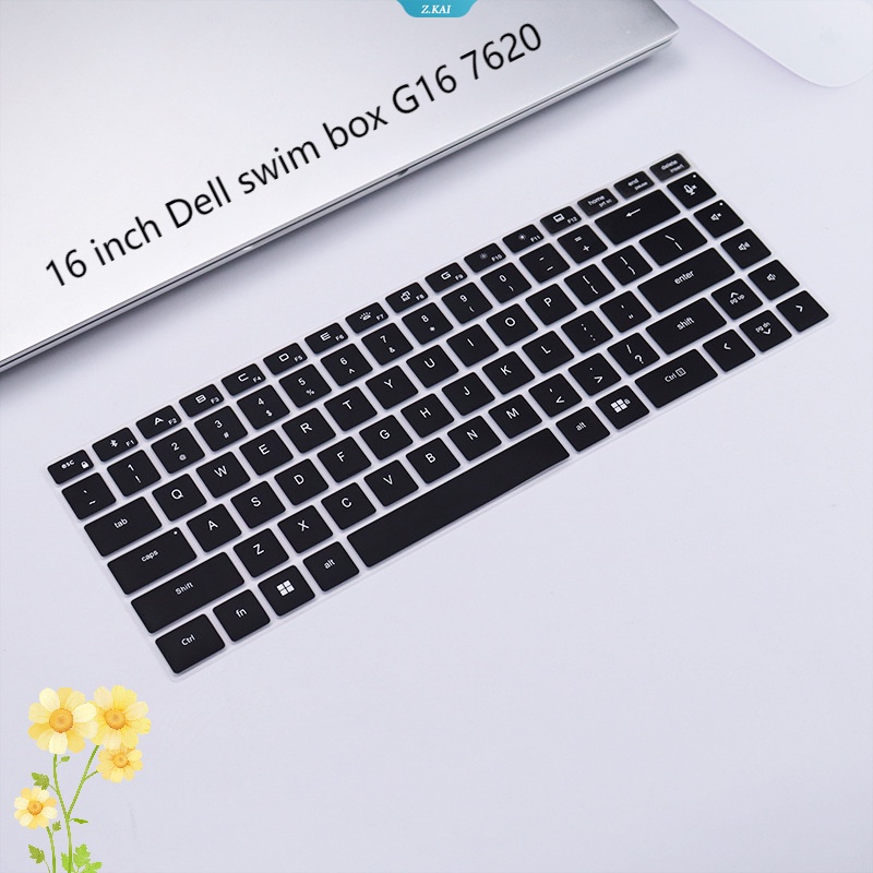 Sarung Keyboard Untuk Kotak Renang Dell 16inci G16 7620silikon Pelindung Kulit Film Untuk 15.6 Inch TPU Clear Film Silicone Case [ZK]