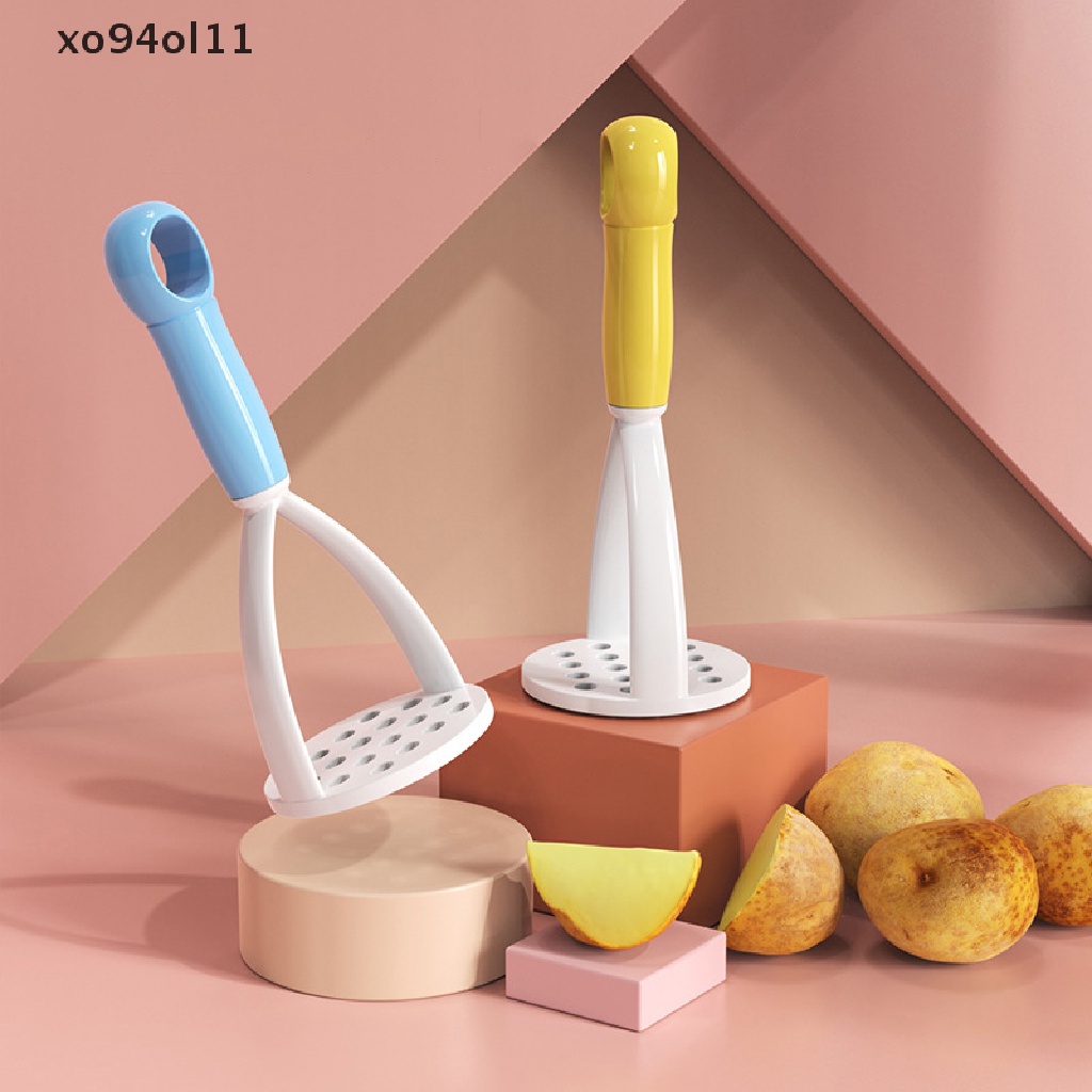 Xo Kitchen Portable Manual Potato Masher Labu Lumpur Press Alat Buah Sayur OL