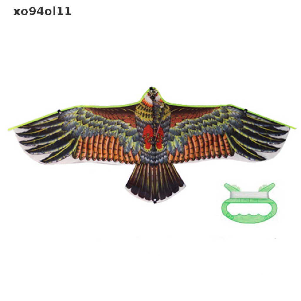 Xo Layangan Eagle 1.1m Dengan Garis Layangan 30meter Anak Flying Bird Layangan Mainan Outdoor OL