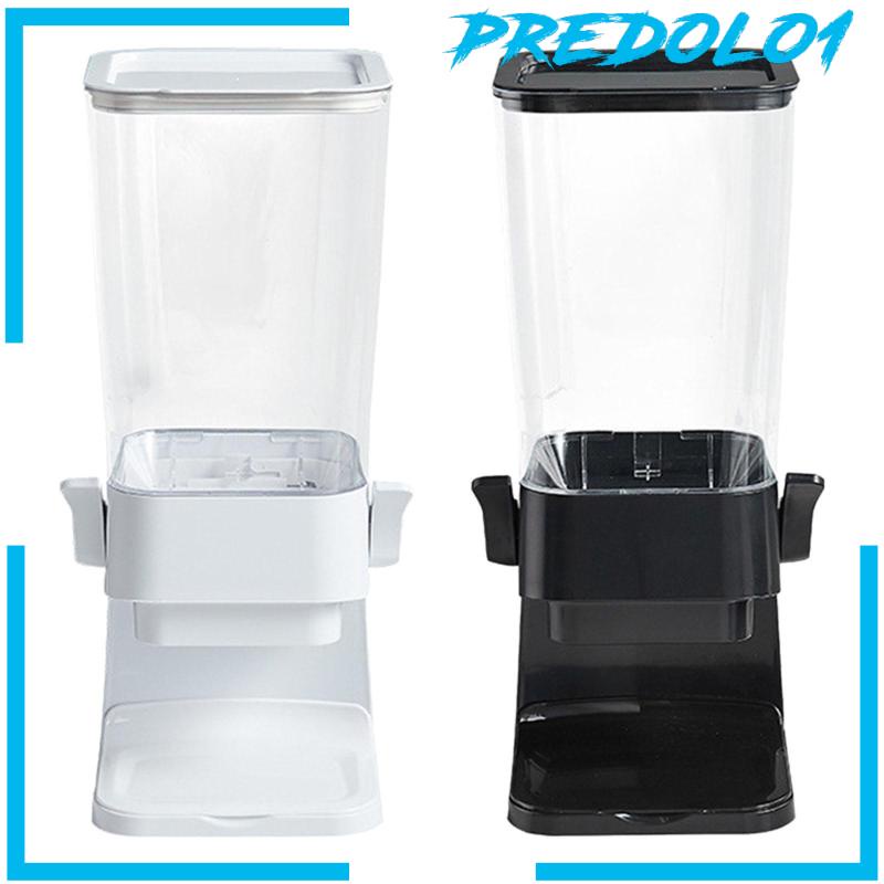 [Predolo1] Cereal Dispenser Meja Kantor Rumah Sealed Candy Dispenser Untuk Kacang Beras