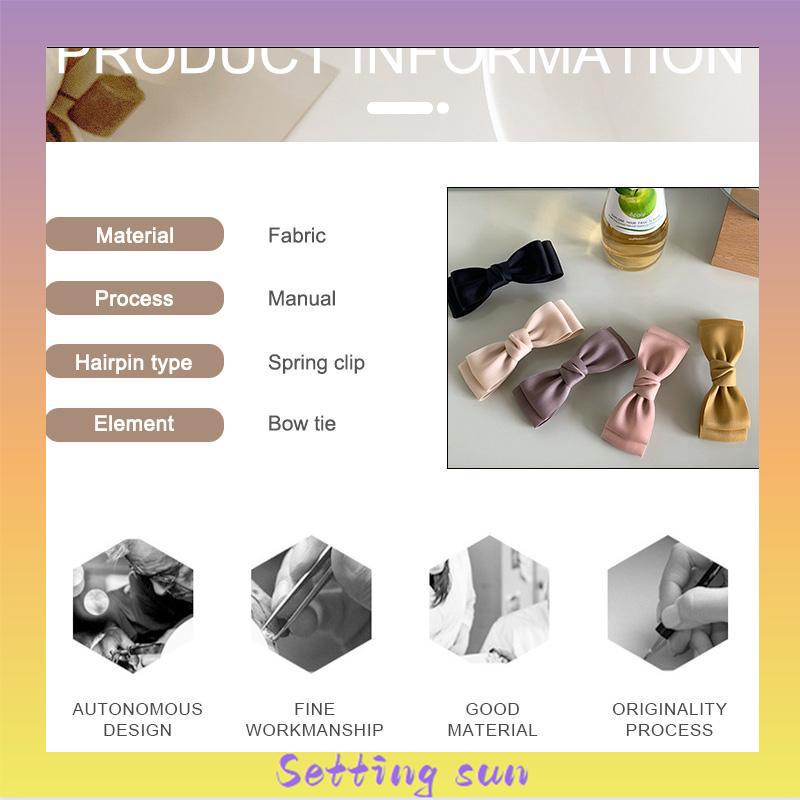 Jepit Rambut Wanita Premium Sense Aksesoris Rambut Poni Samping Jepit Rambut TN