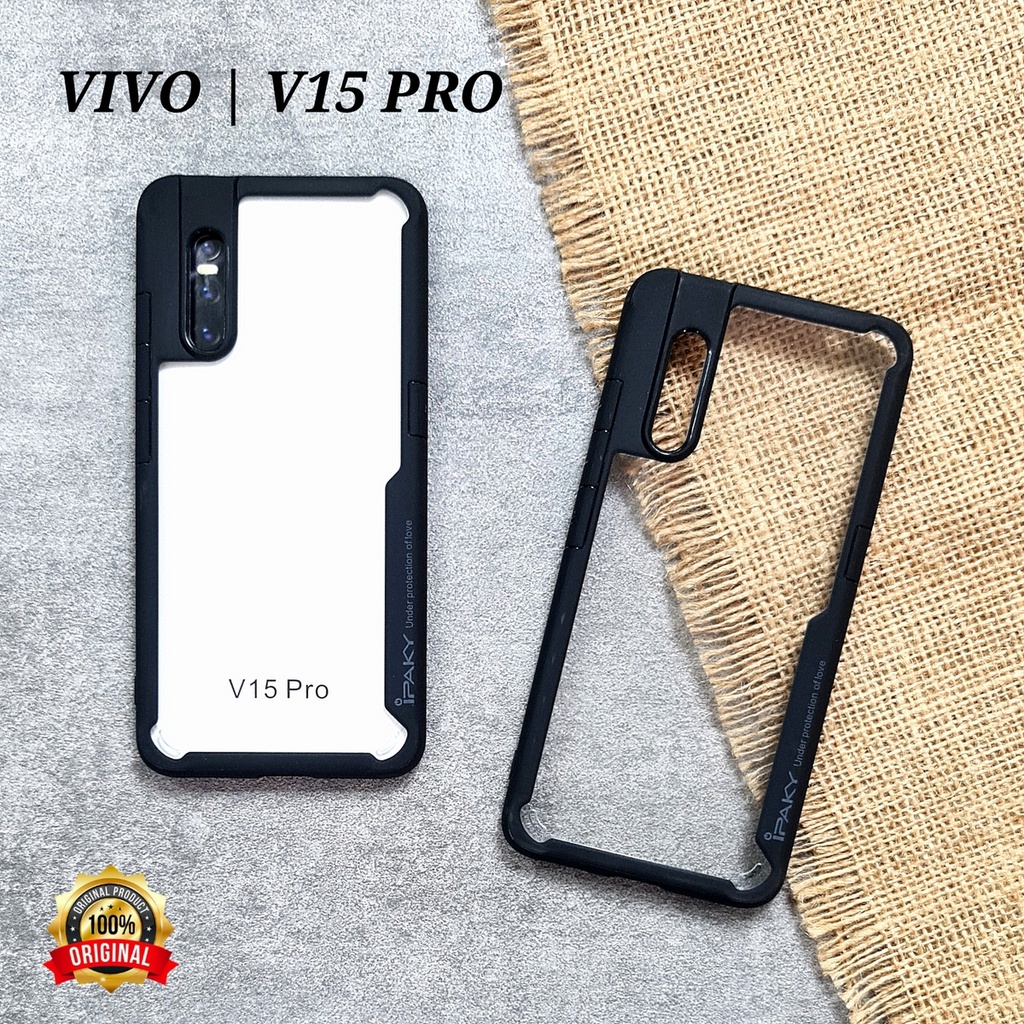 S/P- VIVO S1 Z1 PRO V9 V15 PRO V17 PRO V19 (INDO) V19 (GLOBAL) V20 V21 (4G &amp; 5G) - IPAKY Soft Case Bumper Transparent Clear