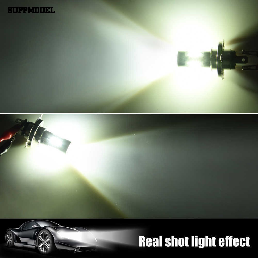 Suppmodel 2Pcs H4 9003 60W 6000K Mobil Kendaraan LED Headlight High Low Beam Fog Lamp Bohlam