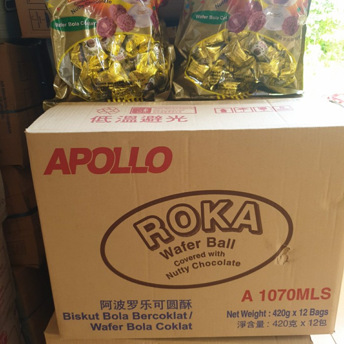 

LBR- Apollo Roka Wafer Ball isi 80 - 70 22