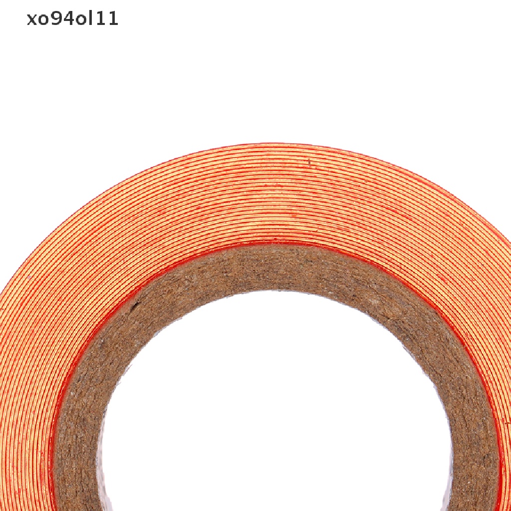 Xo 3yard Lace Wig Tape Selotip Perekat Dua Sisi Warna Merah Untuk Hair Tape Extension OL