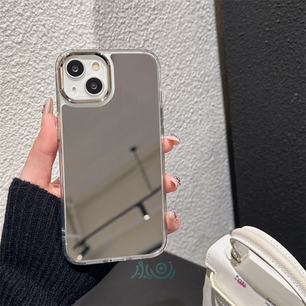 Mirror Plating Shone Case Untuk iPhone 14 Pro MAX Casing Iphone11 12 13 Pro MAX X XS MAX XR Case Full Cover Shockproof