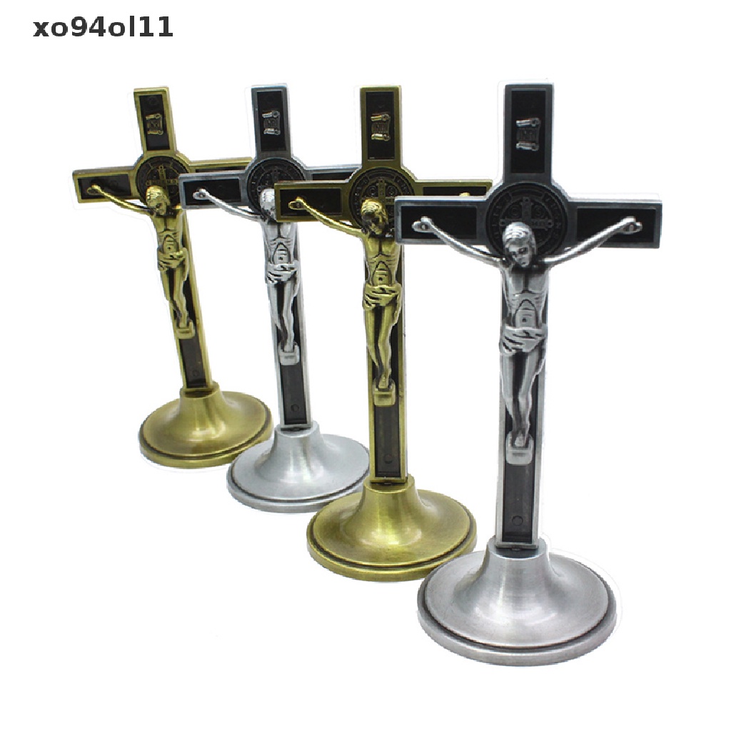 Xo Relik Gereja Yesus Di Stand Salib Dinding Rumah Dekorasi Kapel Salib Antik OL