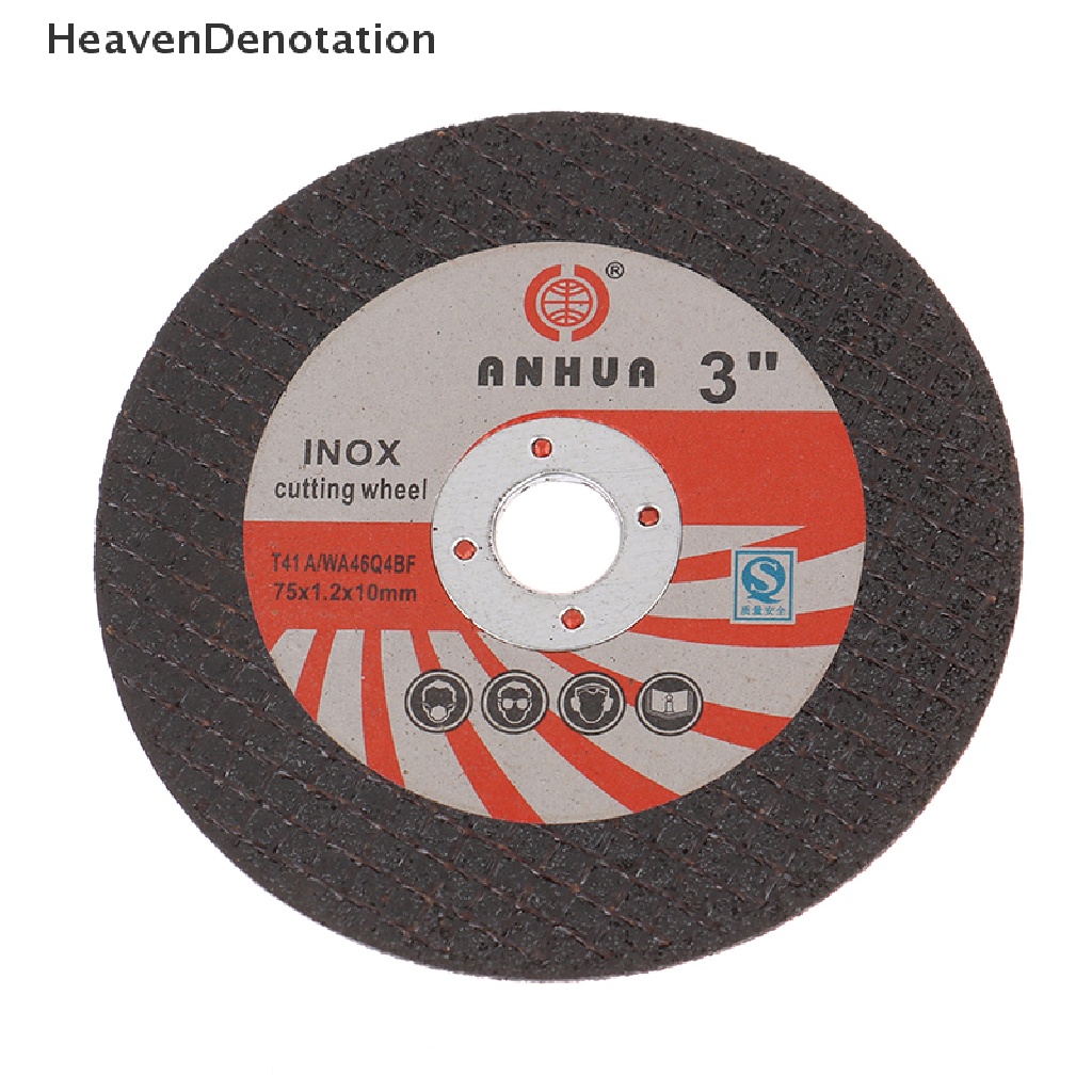 [HeavenDenotation] 5pcs Mini Cutg Disc Circular Resin Grinding Wheel Sanding Disc 75mm HDV