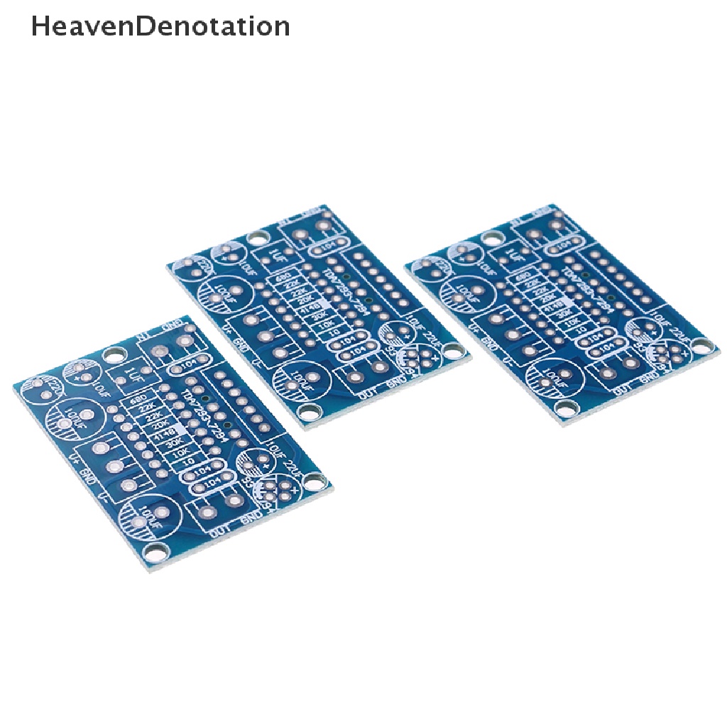 [HeavenDenotation] 3pcs TDA7293/TDA7294 Mono Channel Amplifier Board Sirkuit PCB Bare Board HDV