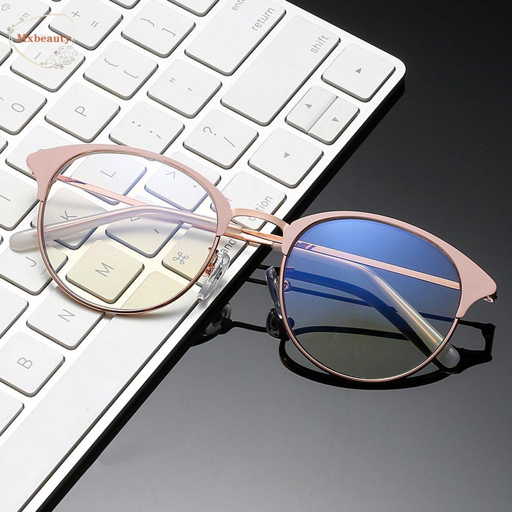 Mxbeauty Presbyopia Kacamata Wanita Vision Care Metal Kacamata Bingkai Mengemudi Hyperopia Eyewear