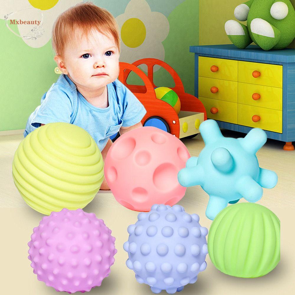 Mxbeauty Mainan Bayi Bola Set 6 Pcs Mainan Untuk Anak-Anak Lembut Training Ball Pesta Dan Kegiatan Keluarga Fun Outdoor Games Baby Training Ball