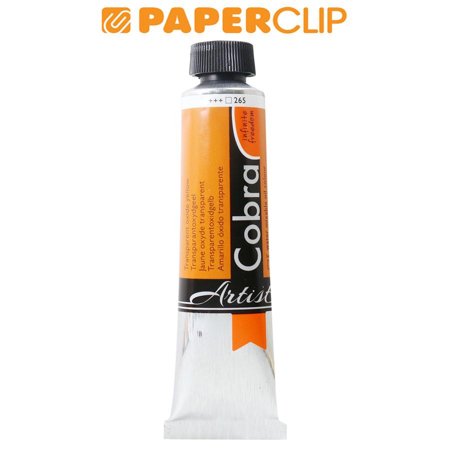 

CAT MINYAK / OIL COLOR COBRA ARTIST 40ML S3 21052650 TRANSPARENT OXIDE YELLOW