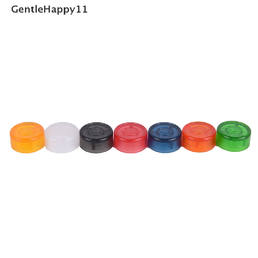 Gentlehappy 1x Footswitch Topper Pelindung Bumper Bahan Plastik Warna-Warni Untuk Pedal Efek Gitar id