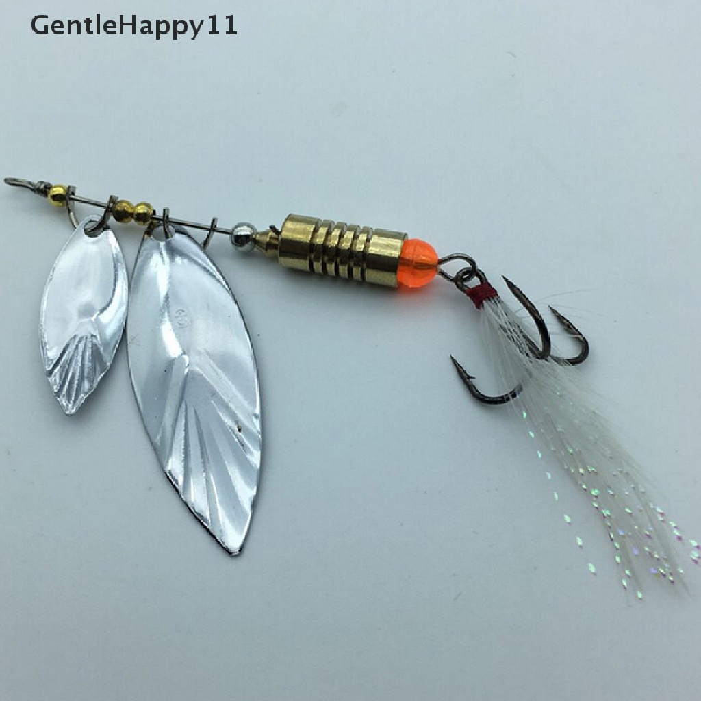 Gentlehappy 8g Fishing Lure Sendok Umpan ideal Untuk Bass Trout Bertengger pike rotag Fishing id