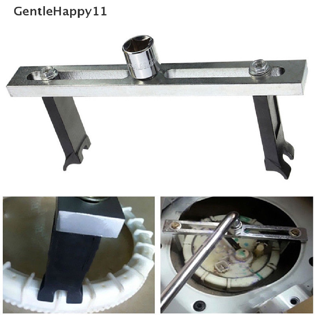 Gentlehappy Fuel Pump Lid Cover Lepas Kunci Pas Spanner Adjustable Universal Repair Tools id