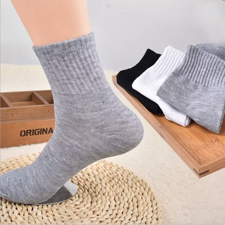 AFM Kaos Kaki Polos / Kaos Kaki Olahraga Tebal Unisex