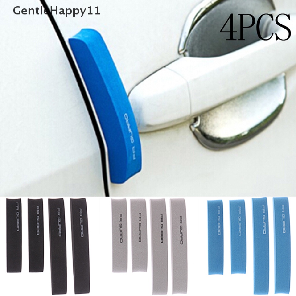 Gentlehappy 4Pcs Pelindung Tepi Pintu Mobil EVA Foam Strip Anti-Tabrakan Stiker Pelindung Mobil id