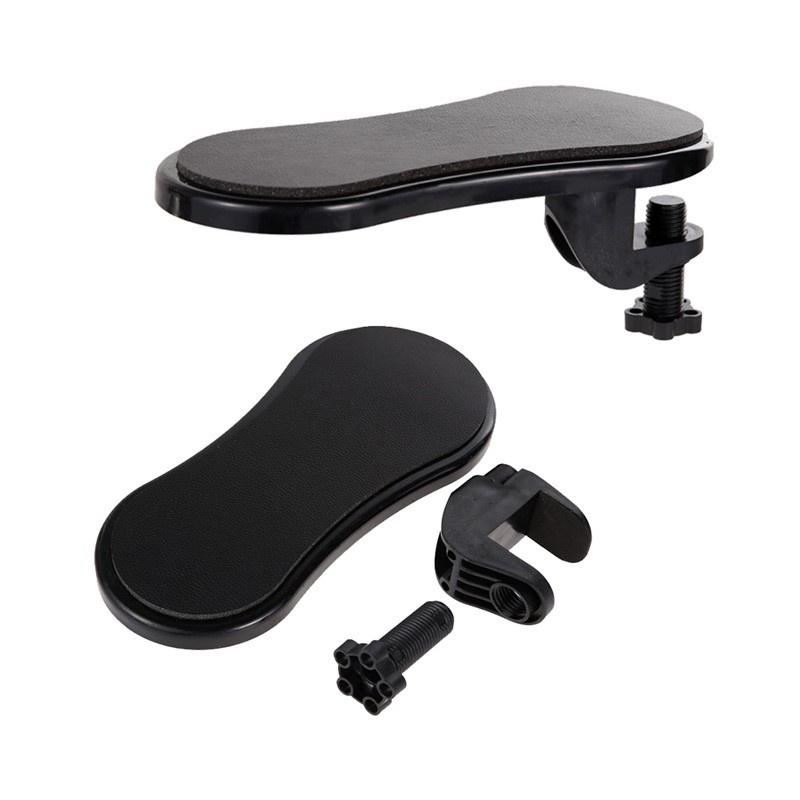 Sandaran Tangan Meja Kerja Komputer Arm Rest Pad - Black - OMHX0KBK