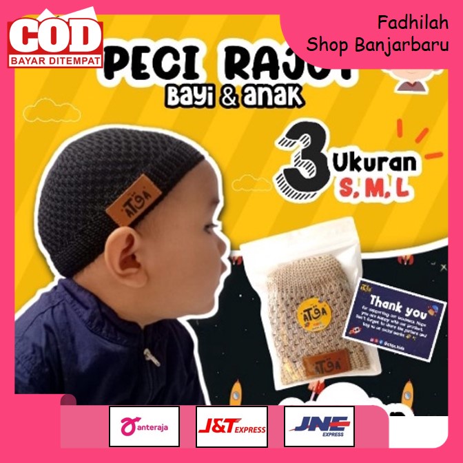 PECI RAJUT BAYI PREMIUM / PECI RAJUT ANAK /PECI ATQA/PECI ANAK/ PECI BAYI/KOPIAH ANAK/PECI ANAK LAKI-LAKI | FADHILAH SHOP BJB