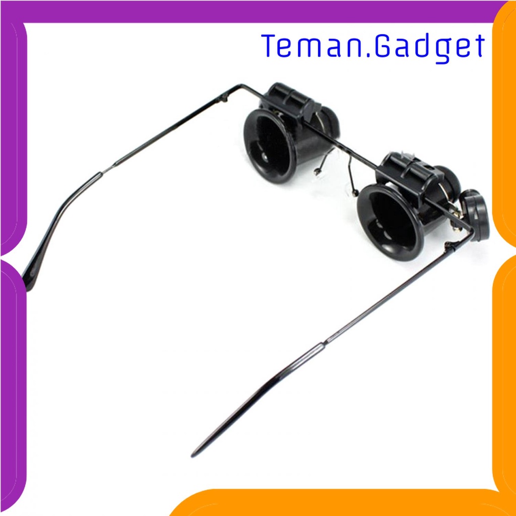 TG - ATK Gorelax Kacamata Pembesar Reparasi Jam Perhiasan 20x Magnifier - 9892A