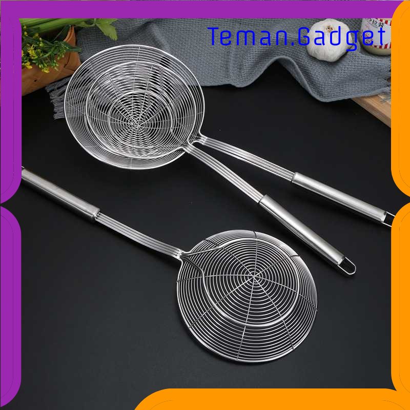 TG - DPR SPIMMER Saringan Masak Stainless Steel Spider Mesh Strainer - KT399