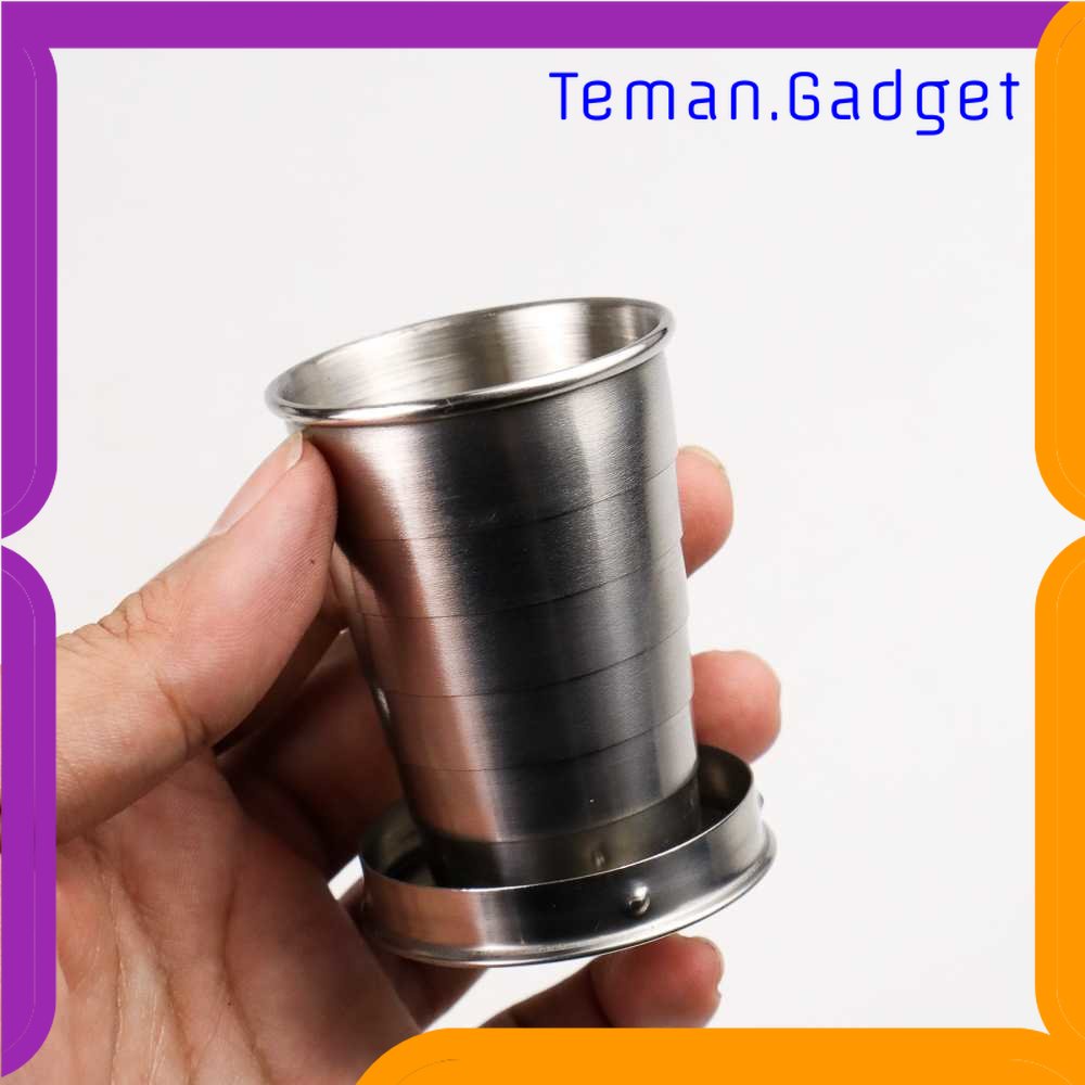 TG - OLR Gantungan Kunci Gelas Lipat Camping Folded Cup 69 ml - 7011
