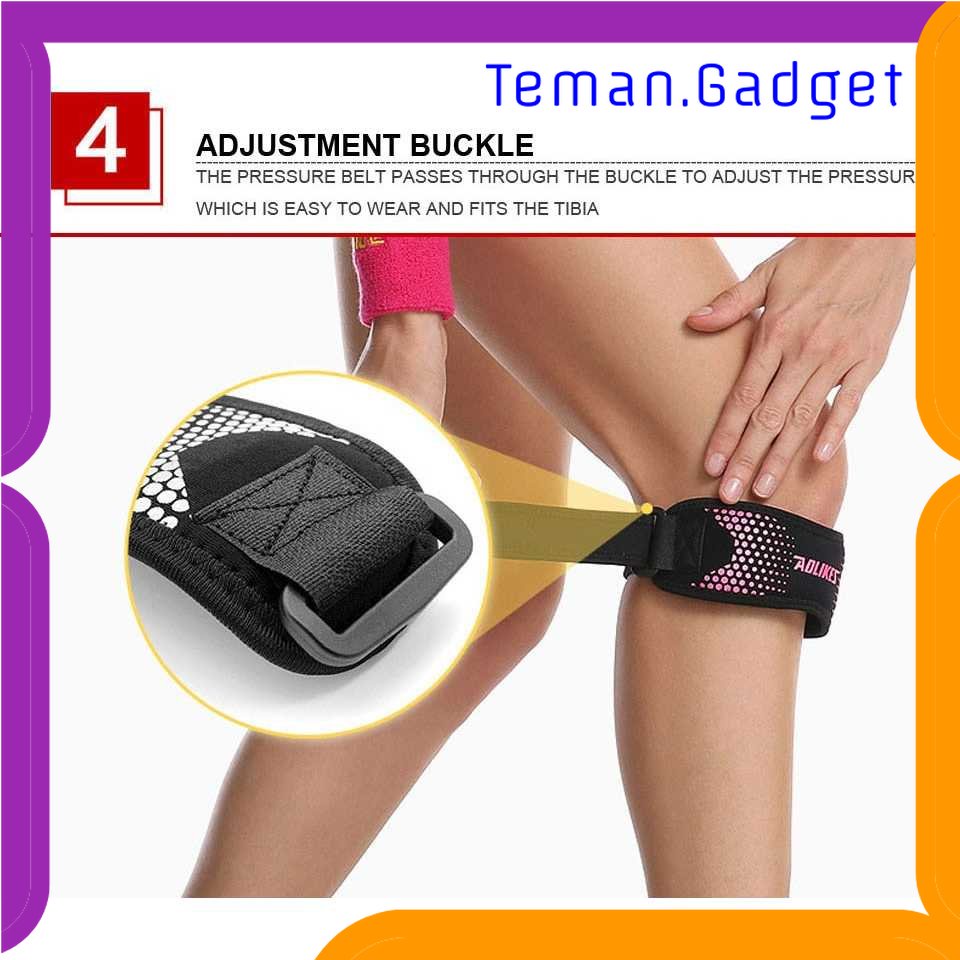 TG - OLR AOLIKES Pelindung Lutut Olahraga Knee Pad Support Brace Wrap - A-7921