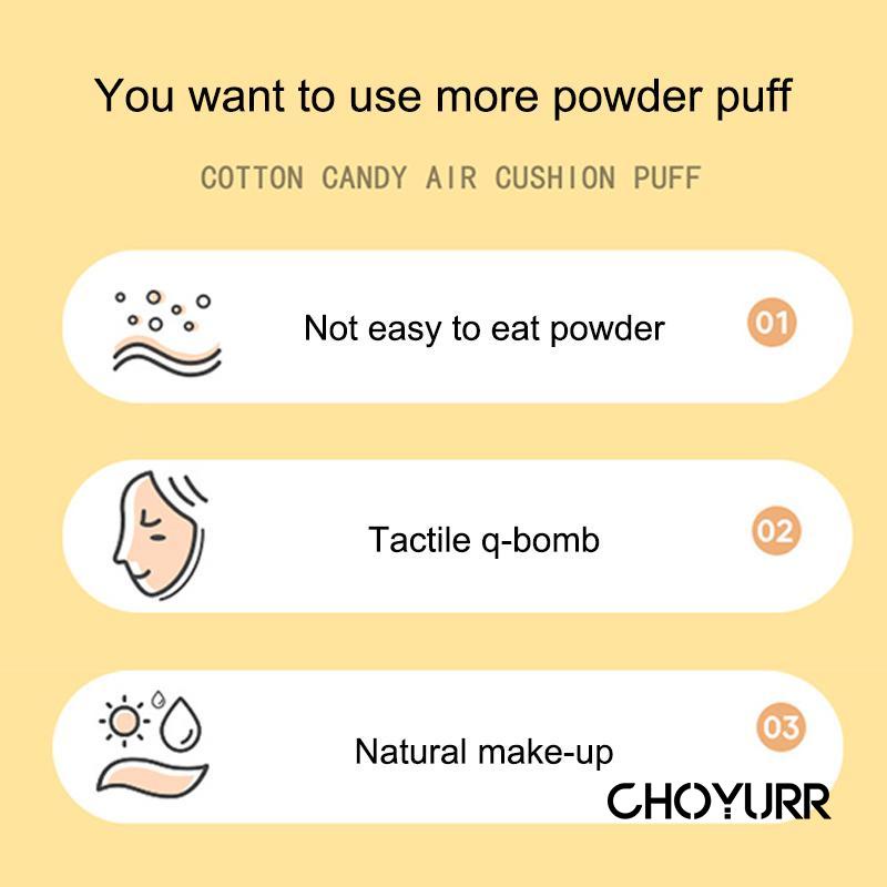 【COD】Bedak Puff / Spons Cushion / Cushion Puff Lembut Untuk Makeup -CH