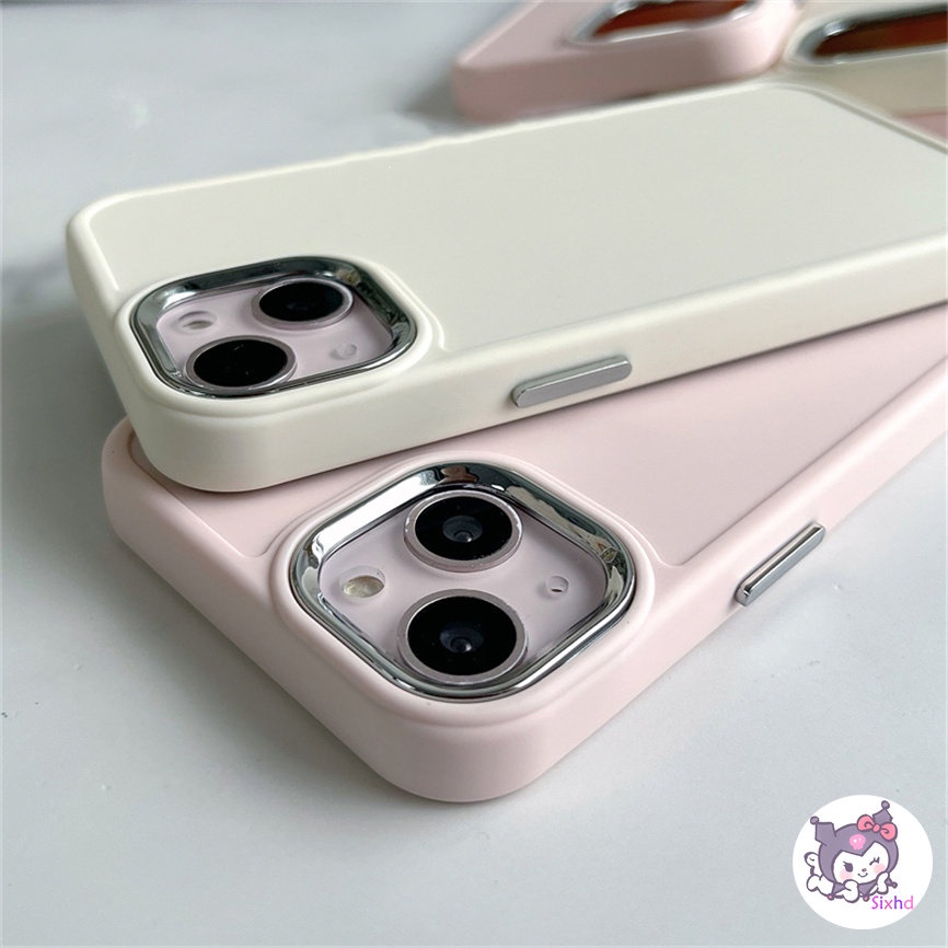 IPHONE Kompatibel Untuk Iphone14 13 12 11 Pro Max SE 2020 X XR Xs Max7 8 Plus Warna Permen 9D Lensa Dilapisi Fashion Phone Case Lembut Shockproof Case