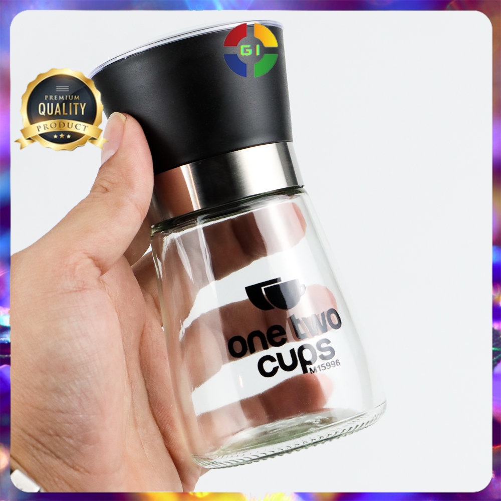 Penggiling Biji Lada Spices Pepper Mill Grinder 160ml  Black