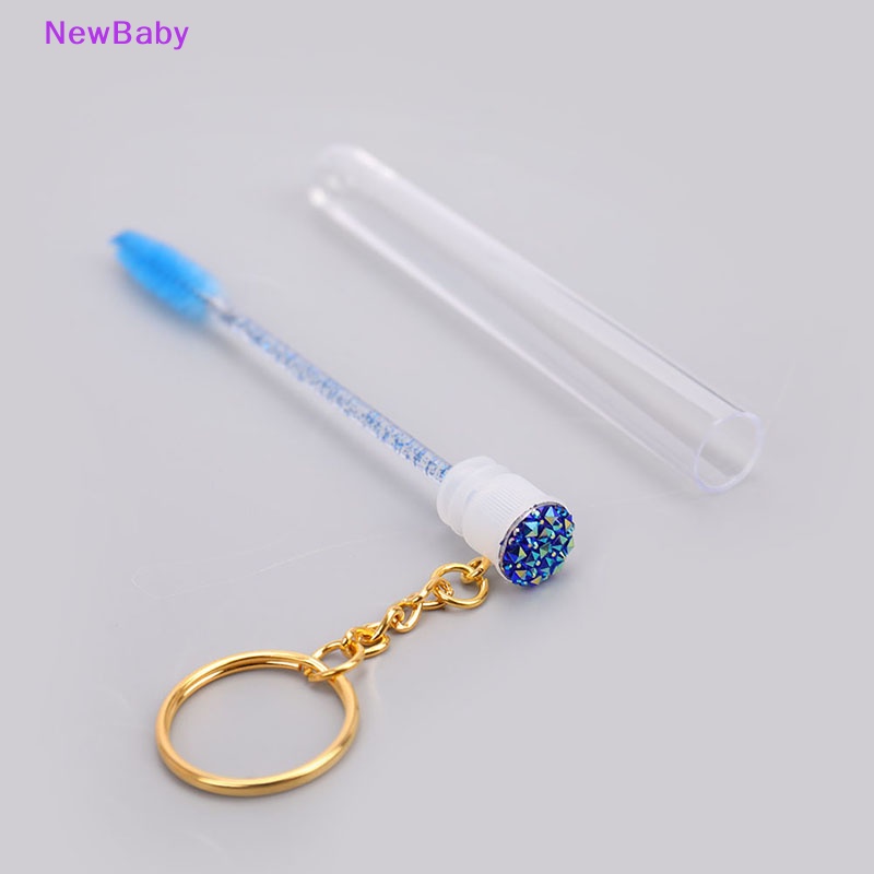 Newbaby Sikat Bulu Mata Alis Eyelash Spoolie Tabung Anti Debu Sisir Alis Alat Makeup ID