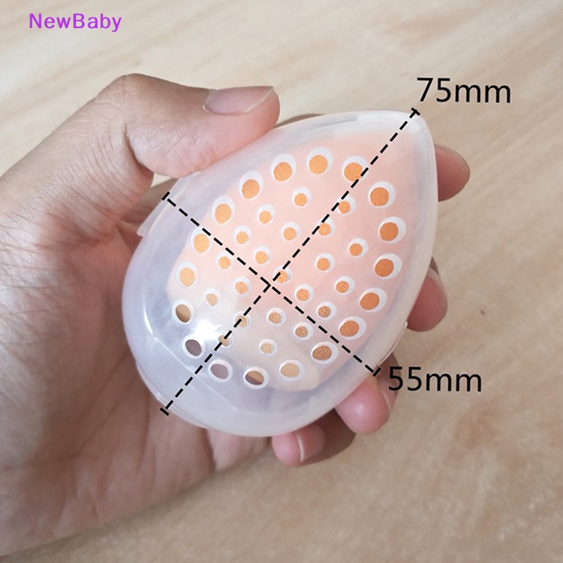 Newbaby 1PC Beauty Sponge Stand Tempat Penyimpanan Makeup Blender Puff Holder Rak Kosong ID