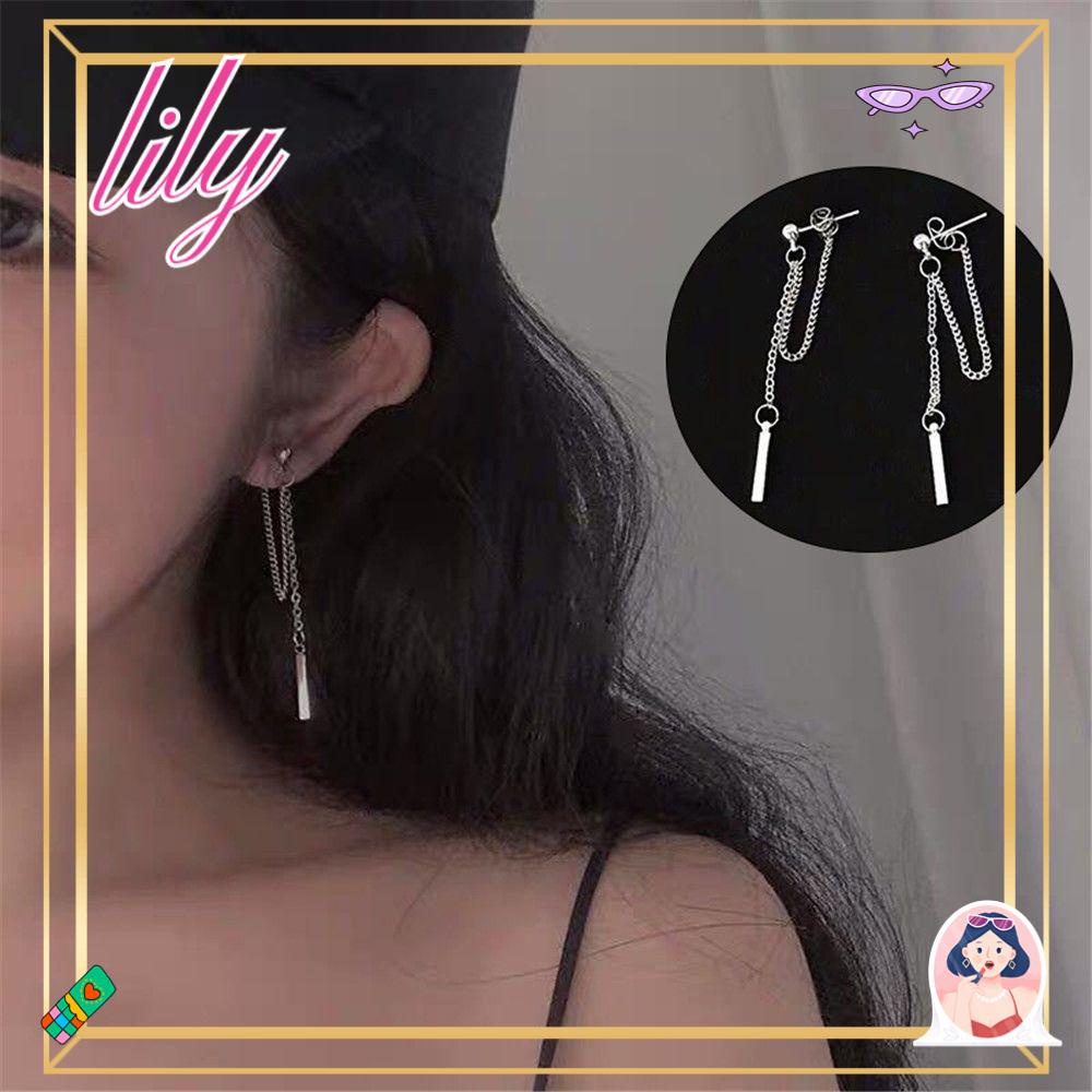 Anting LILY Rantai Perempuan Super Keren Ganteng Tanpa Tindik