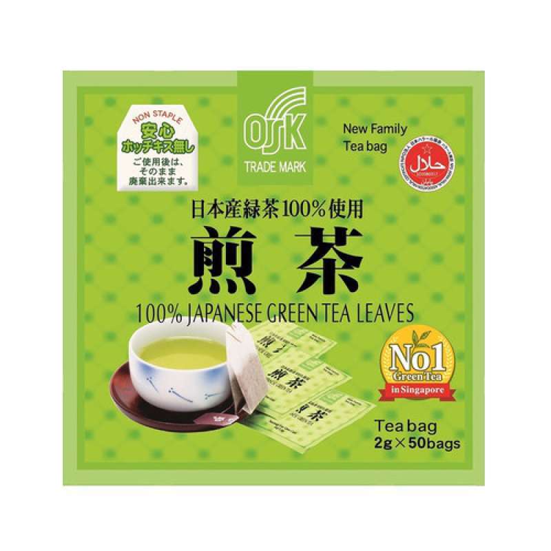 

OSK GREEN TEA ROASTED 50X2GR BOX