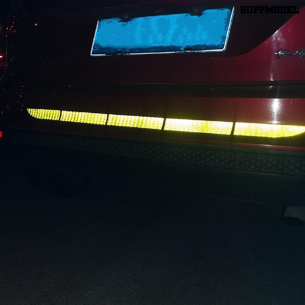 [SM Auto] 5Pcs/Set Stiker Reflektif Gaya Pelindung Tahan Air Body Mobil Tape Reflektif Untuk Kendaraan