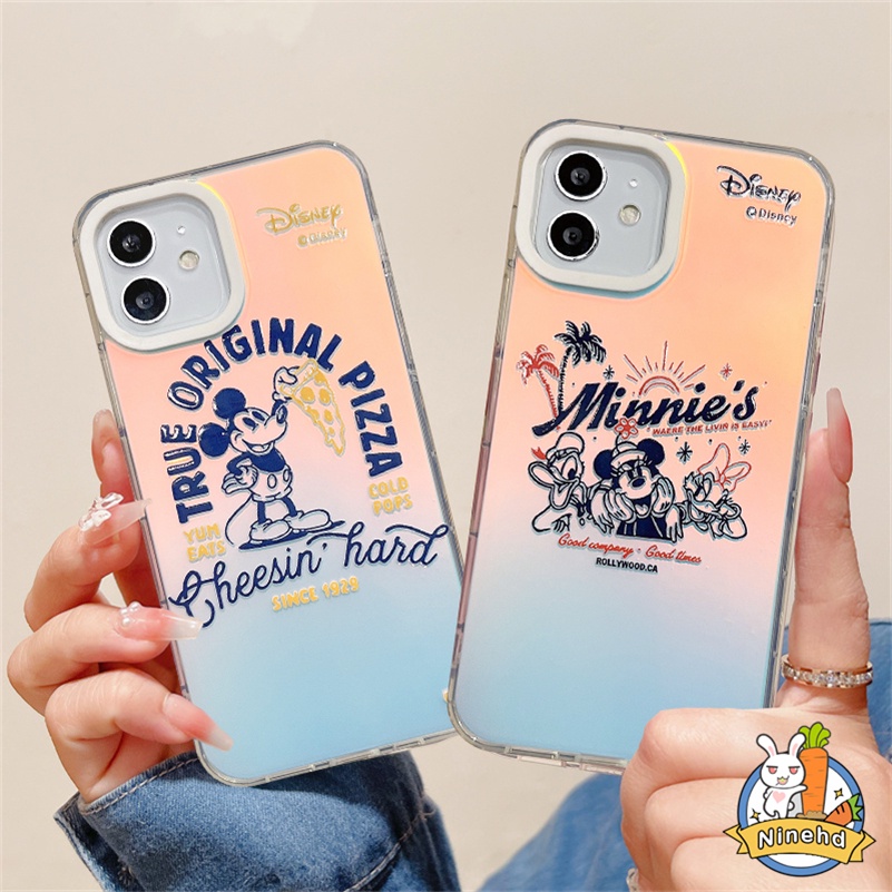 IPHONE Casing Kompatibel Untuk Iphone14 13 12 11 Pro Max X Xr Xs Max8 7 6 Plus SE 2020 Mewah Laser Fashion Shockproof Phone Case Akrilik Silikon Soft Case Lensa Full Melindungi Penutup Belakang