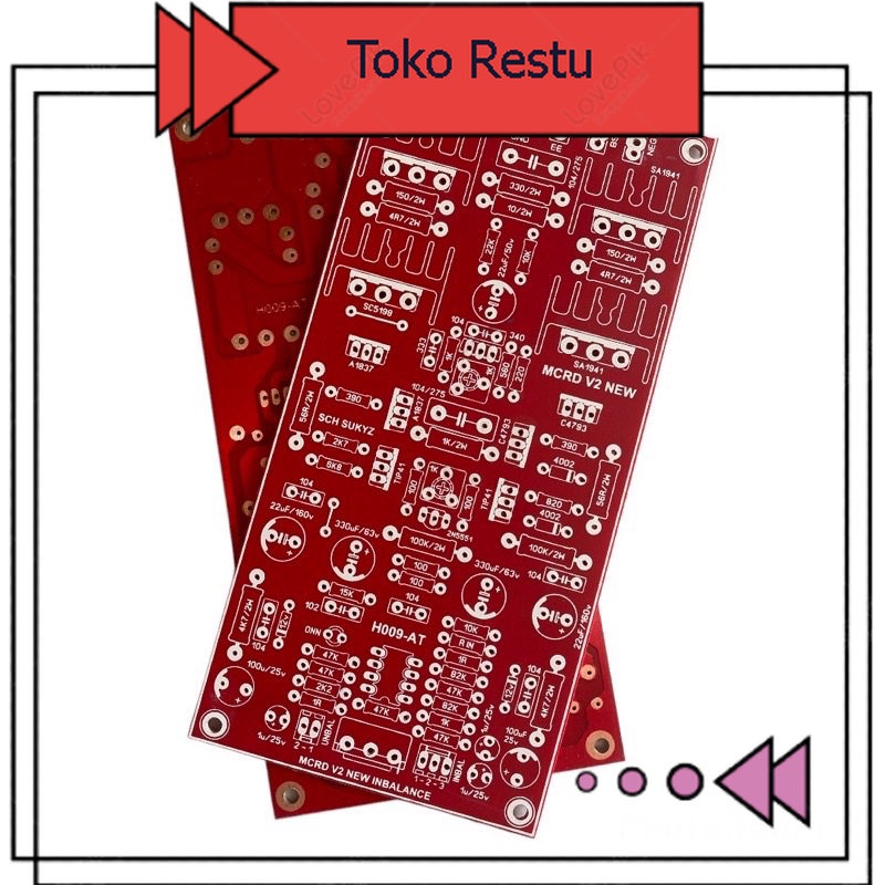 Pcb Driver MCRD V2 New Inbal fiber fr4 Cuci Gudang