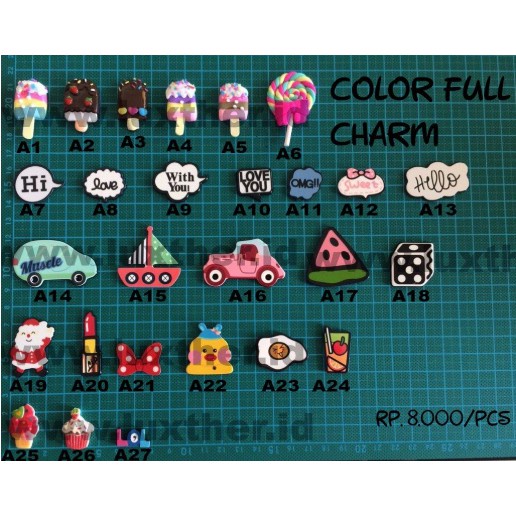 COLOR FULL CHARM / CHARM 3D BERWARNA PART 1