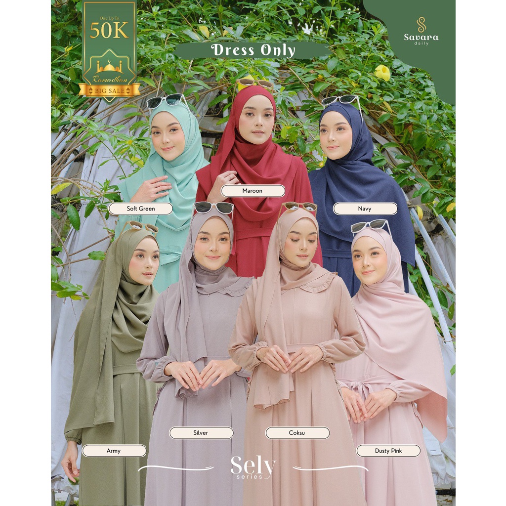 Sely Dress Only by Savara Daily